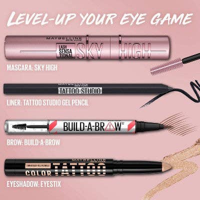 This is Beauty - Maybelline Lash Sensational Sky High Mascara Washable Blackest Blk 0.24 fl oz - Imperfect Box