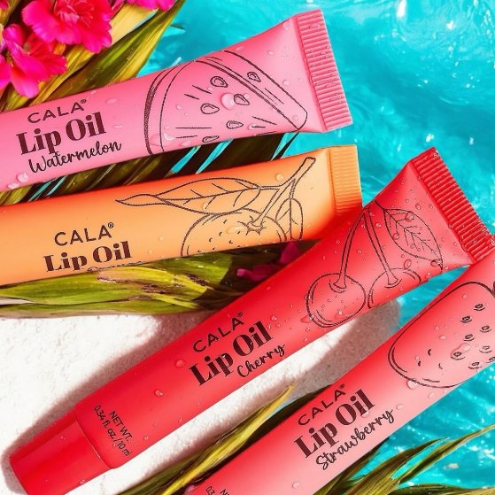 Best Beauty Group - CALA Lip Fruity Smoothies Lip Oils (Pack of 4)