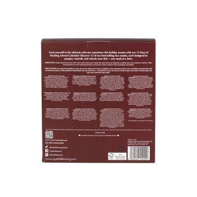 This is Beauty - Que Bella Advent Calendar 12 days of Masking Gift Set 12ct/2.88 fl oz - Missing Box