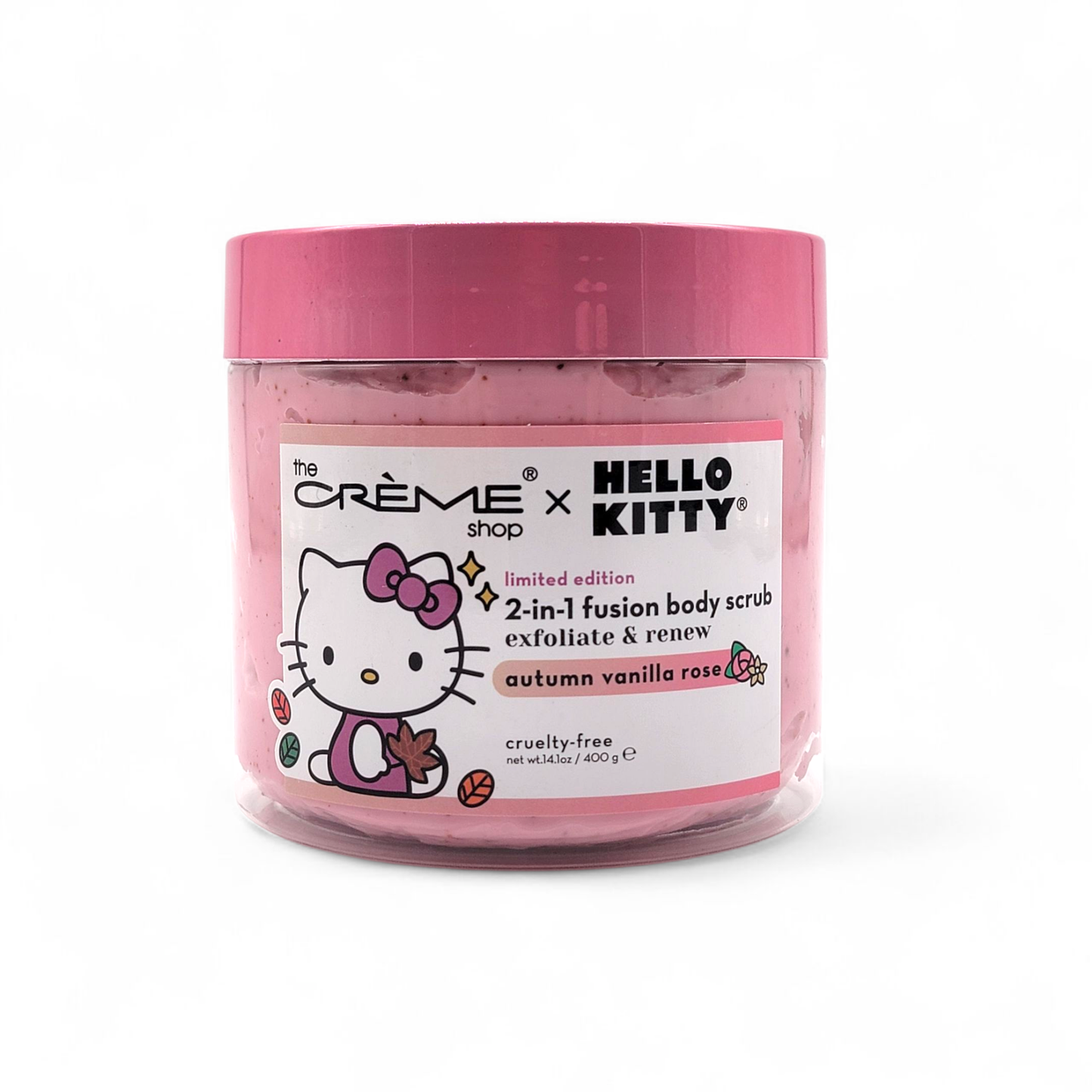 Crover - Crème Shop Hello Kitty Fusion Body Scrub-Autumn Vanilla Rose