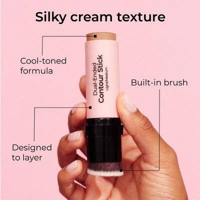 This is Beauty - MCoBeauty Dual-Ended Contour Stick Medium/Dark 0.5oz - New