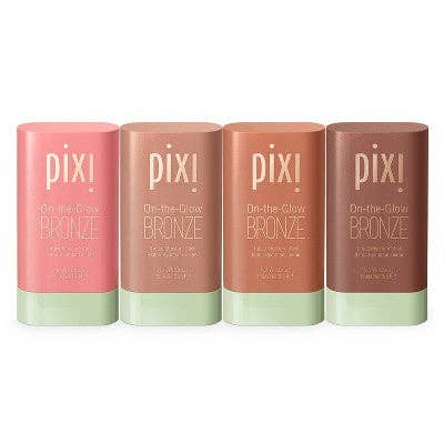 This is Beauty - Pixi On The Glow Bronze Tinted Moisturizer Stick Bronzer Soft Glow 0.6oz - Imperfect Box