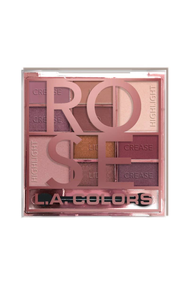 PINEAPPLE Beauty - LA Colors CES136 Rose Color Block Eyeshadow - 3 pcs