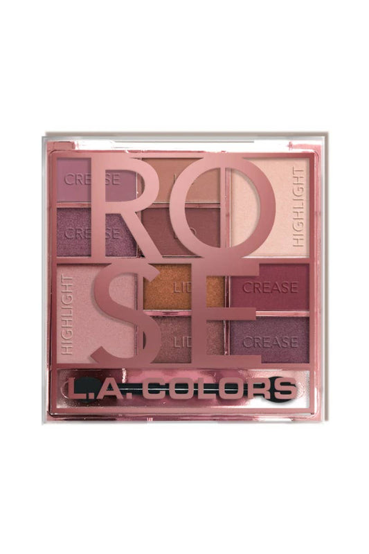 PINEAPPLE Beauty - LA Colors CES136 Rose Color Block Eyeshadow - 3 pcs