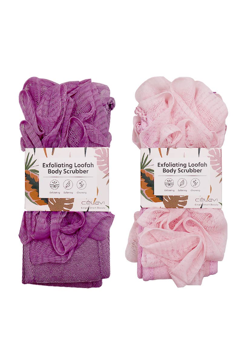 PINEAPPLE Beauty - Celavi 45092 Exfoliating Loofah Body Scrubber - 12