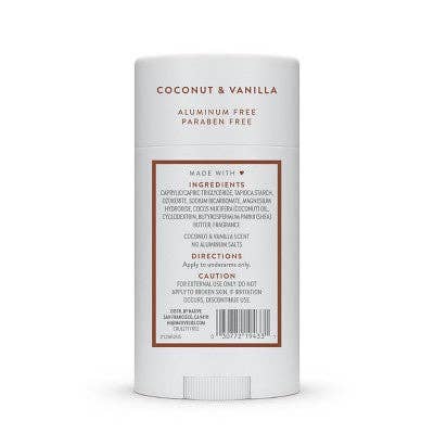 This is Beauty - Native Solid Deodorant for Women & Men Coconut & Vanilla 2.65oz - Imperfect Container