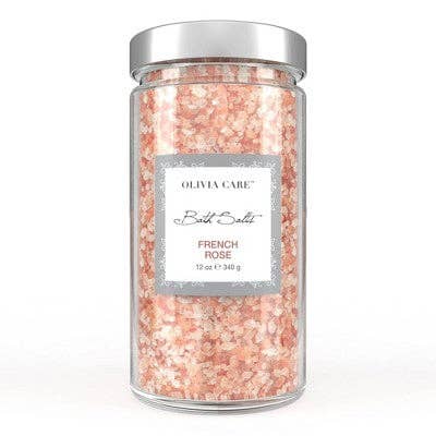 This is Beauty - Olivia Care Rose Bath Soaks 12oz - Imperfect Container