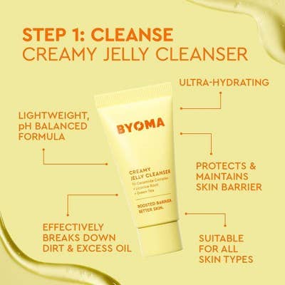 This is Beauty - BYOMA Universal Skincare Heroes Gift Set with Makeup Bag 5pc - Imperfect Box