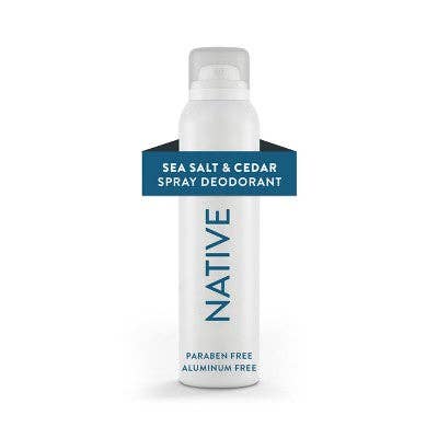 This is Beauty - Native Spray Deodorant Sea Salt & Cedar 3.5oz - Imperfect Container