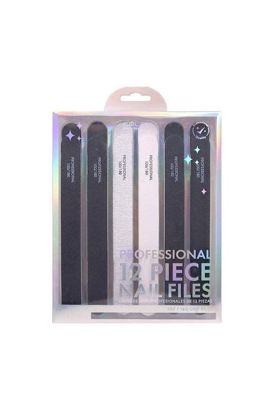 PINEAPPLE Beauty - Celavi NF043 Professional 12pc Nail Files - 12 set