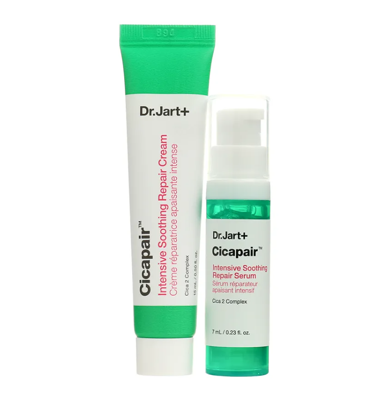Best Beauty Group - Dr. Jart Cicapair Sensitive Skin Super Duo Set Cream Serum