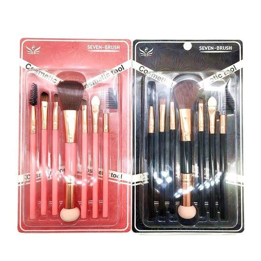 Diacly - 12pk 7 Brush Set Makeup Cosmatic Tools