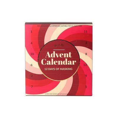 This is Beauty - Que Bella Advent Calendar 12 days of Masking Gift Set 12ct/2.88 fl oz - Missing Box