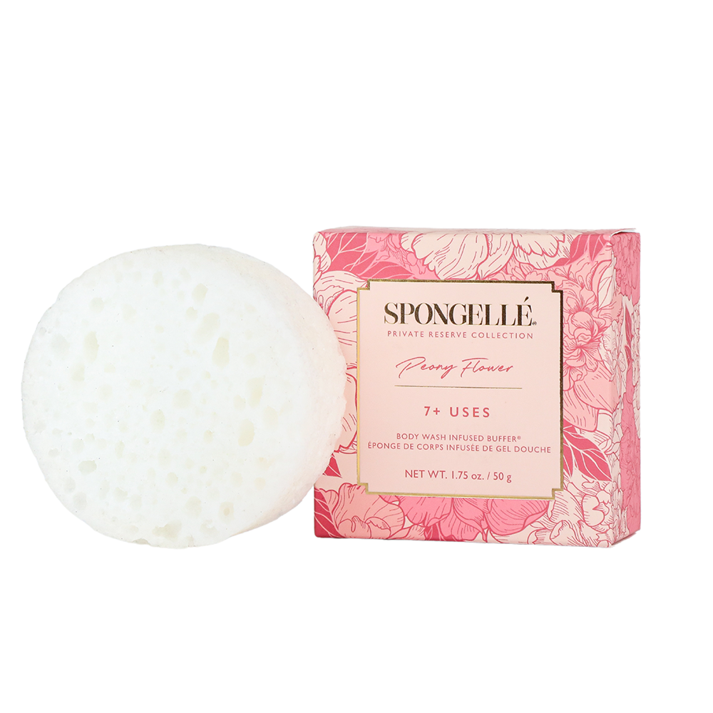 Spongellé | Valentines Day Gifts | Easter Gifts - Peony Flower Private Reserve Spongette 