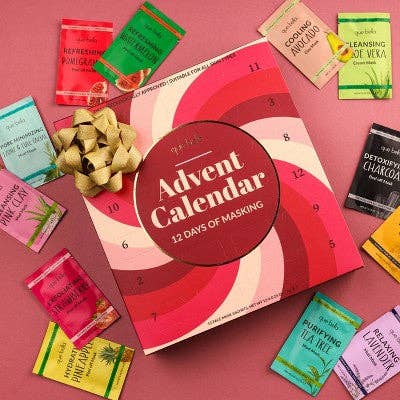 This is Beauty - Que Bella Advent Calendar 12 days of Masking Gift Set 12ct/2.88 fl oz - Missing Box