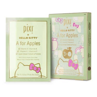 This is Beauty - Pixi + Hello Kitty Sheet Multi-Vitamin Infusion Face Sheet Mask 3ct - Imperfect Box