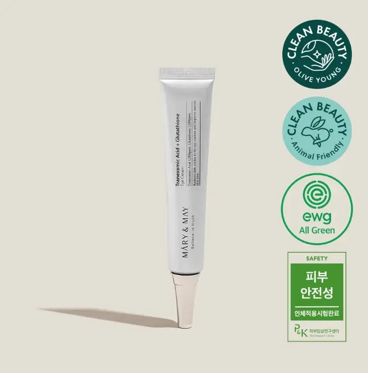 Best Beauty Group - MARY & MAY MINI Tranexamic Acid + Glutathione Eye Cream
