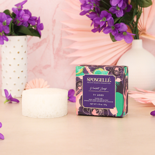 Spongellé | Easter Gifts | Mother's Day 2026 | Spring Gifts - Violet Leaf Private Reserve Spongette