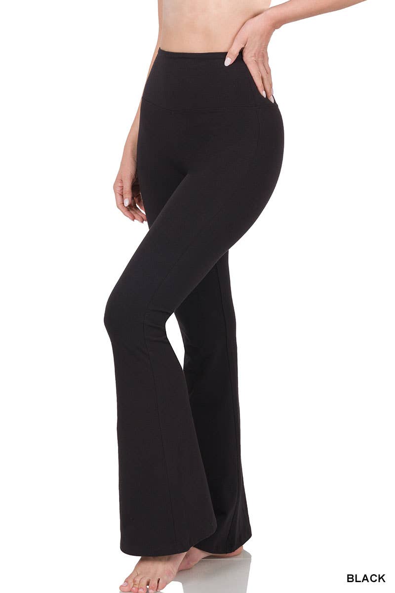 42POPS - `.Flare Yoga Pants