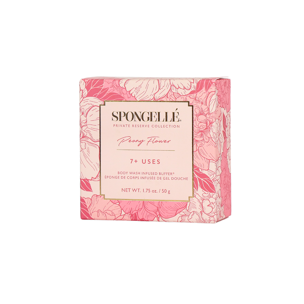 Spongellé | Valentines Day Gifts | Easter Gifts - Peony Flower Private Reserve Spongette 